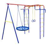 ДСК "Пионер-дачный" мини + качели гнездо 80Всм. (сетка)