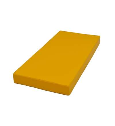 Мат № 1 (100 х 50 х 10) "KMSsport" жёлтый